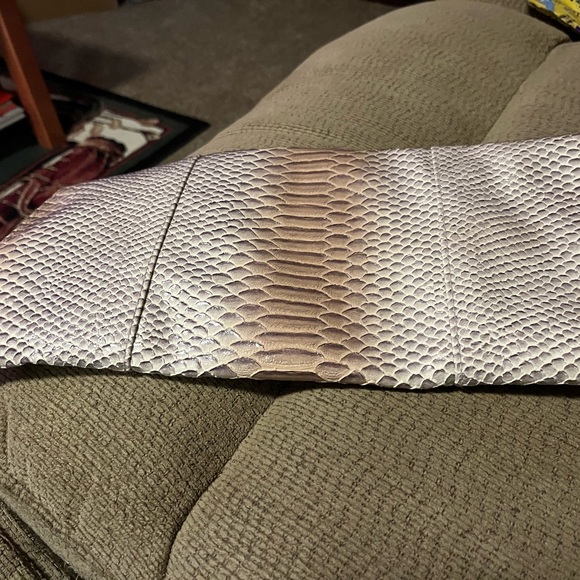 Jessica McClintock croc clutch - Picture 2 of 7